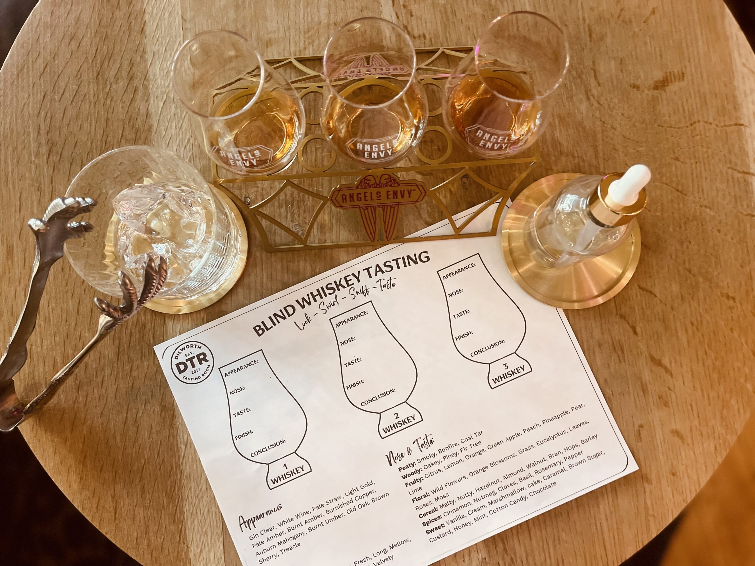 DTR Whiskey Flights